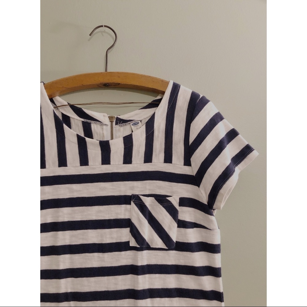 Nautical Stripe Shift Dress